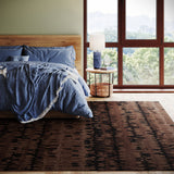 Dash & Albert Paint Chip Hand Micro Hooked Wool Rug in Bark, photo 2