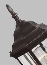 Bakersville Curve 15.5" Up Lantern — Clear