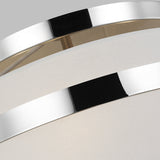 Three Light Semi-Flush Mount — 8.25"
