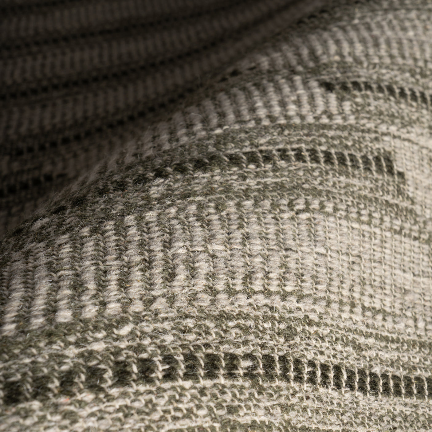 Nate Berkus Mateo Striped Wool Cozy Area Rug