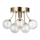 One Light Semi-Flush Mount