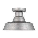 One Light Outdoor Flush Mount — 7.75", 75 W