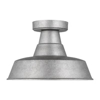 One Light Outdoor Flush Mount — 7.75", 75 W