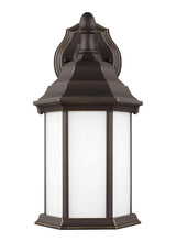 Sevier 12.5" Down Lantern — Satin Etched