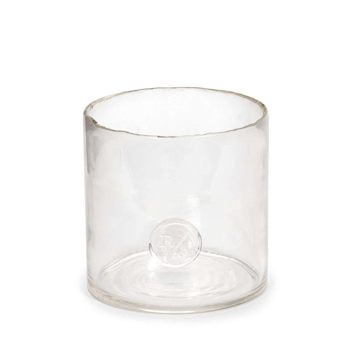 Monogram Glass Votive — 7.00"