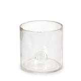 Monogram Glass Votive — 7.00"