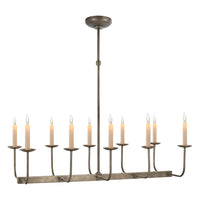 Linear Branched Chandelier