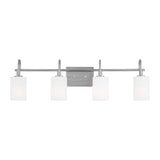 Oak Moore 4-Light Bath Sconce — 75 W
