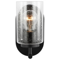 Oslo One Light Bath — Clear Seeded