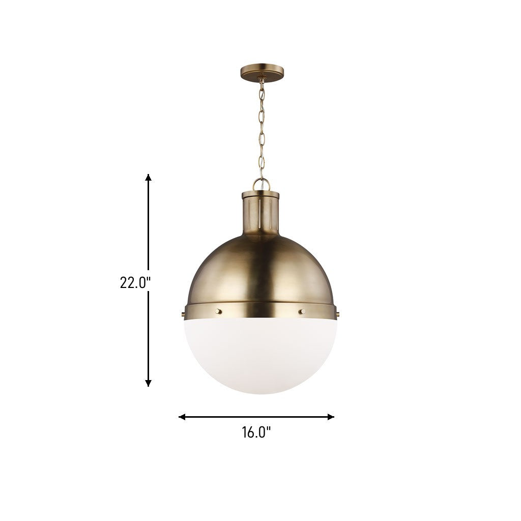 Hanks Large Pendant — 75 W