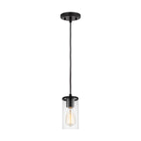 One Light Mini-Pendant — Clear, 60 W