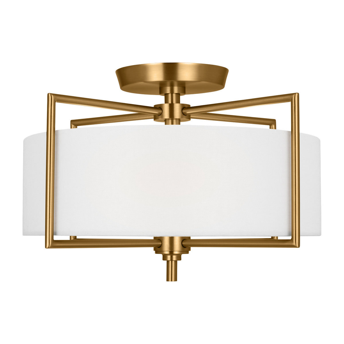 Two Light Semi-Flush Mount