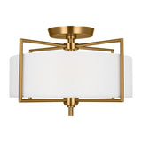 Two Light Semi-Flush Mount