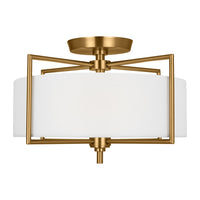 Two Light Semi-Flush Mount