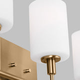 Oak Moore 3-Light Bath Sconce — 75 W