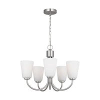 Miles Five Light Chandelier