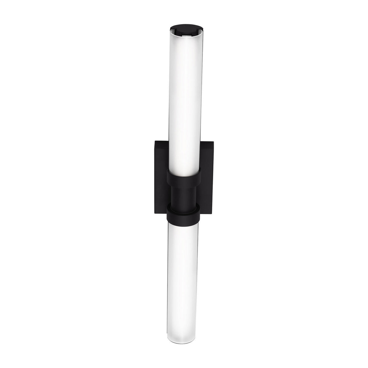 LED Bath Wall Sconce — W: 4.75" × H: 26.75" × D: 4.50"