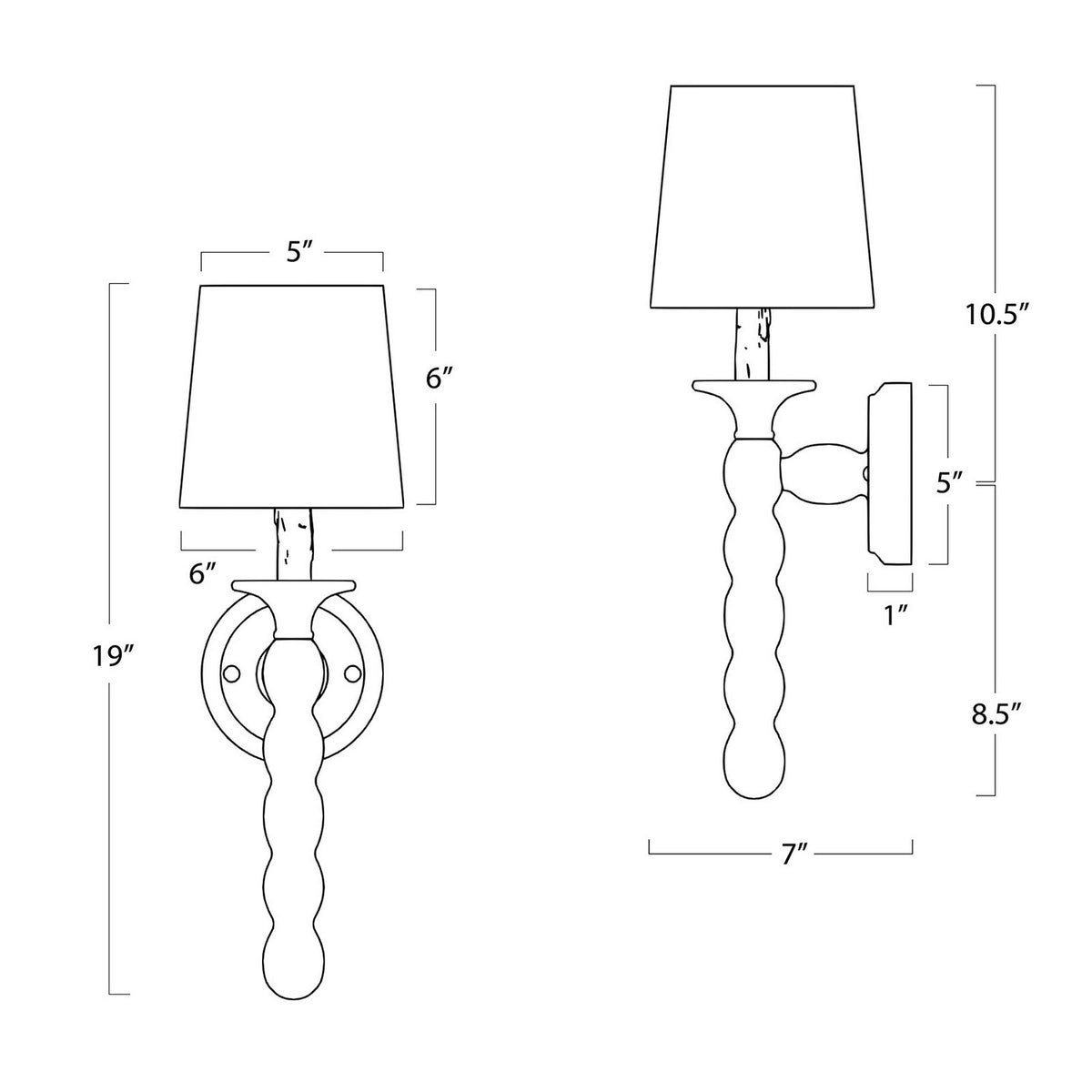 Perennial One Light Wall Sconce
