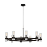 Eight Light Chandelier — 42"