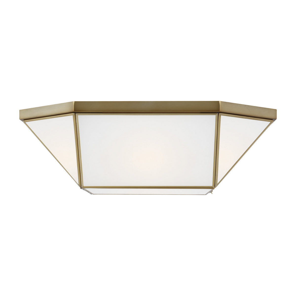 Four Light Flush Mount — 6.00", 60 W