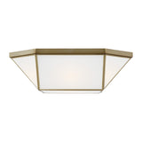 Four Light Flush Mount — 6.00", 60 W