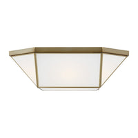 Four Light Flush Mount — 6.00", 60 W