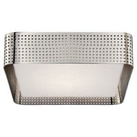 Precision Large Square Flush Mount