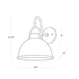 Eloise One Light Wall Sconce