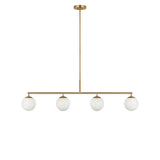 Nube Four Light Linear Chandelier