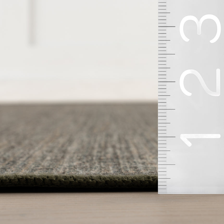 Nate Berkus Palmer Modern Solid Washable Area Rug