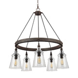 Loras Five Light Chandelier