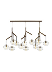 12 Light Chandelier — 30.00"
