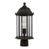 Sevier 18" Post Lantern — Clear