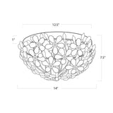 Cheshire Two Light Flush Mount