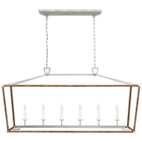 Darlana Wrapped LED Linear Lantern — 6 Light