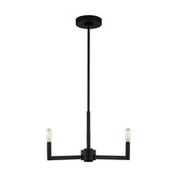 Three Light Chandelier — 10.50", 60 W
