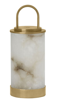 Tawa Alabaster Accent Rechargeable Table Lamp