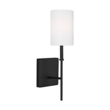 LED Bath Wall Sconce — W: 5.00" × H: 15.38" × D: 5.63"
