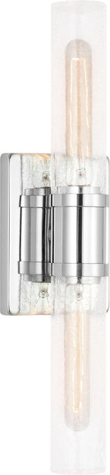 Keaton 20" Vanity Sconce — Crackle