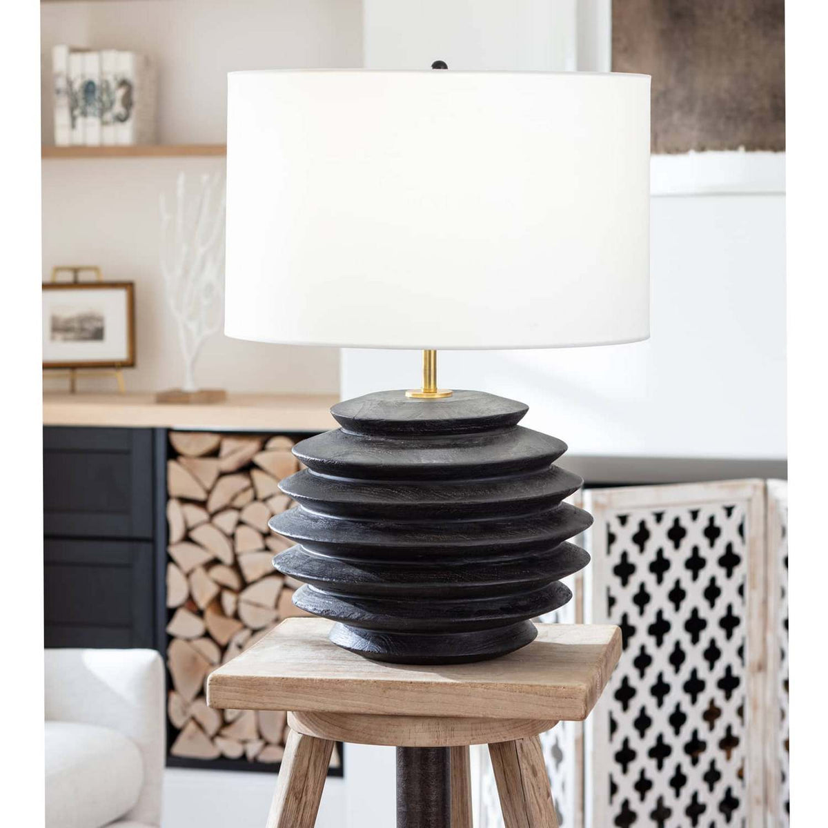 Accordion One Light Table Lamp — 26.00"