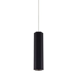 Blok One Light Pendant — 12.50", Matte Black/Satin Nickel, MonoRail