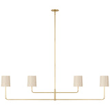 Go Lightly 70" Four Light Linear Chandelier