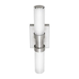 LED Bath Wall Sconce — W: 4.75" × H: 18.00" × D: 4.50"
