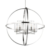 Alturas 5-Light Chandelier — Clear Seeded