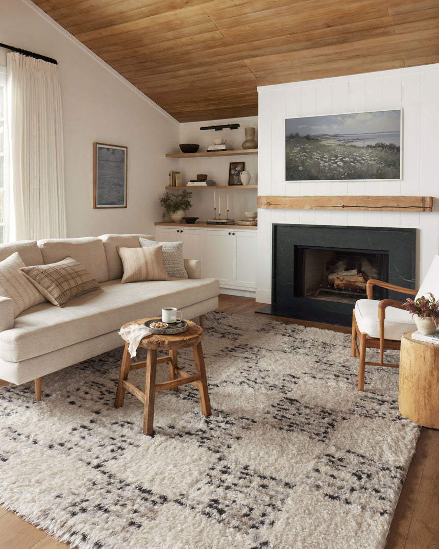Amira Rug 01 | Ivory / Granite