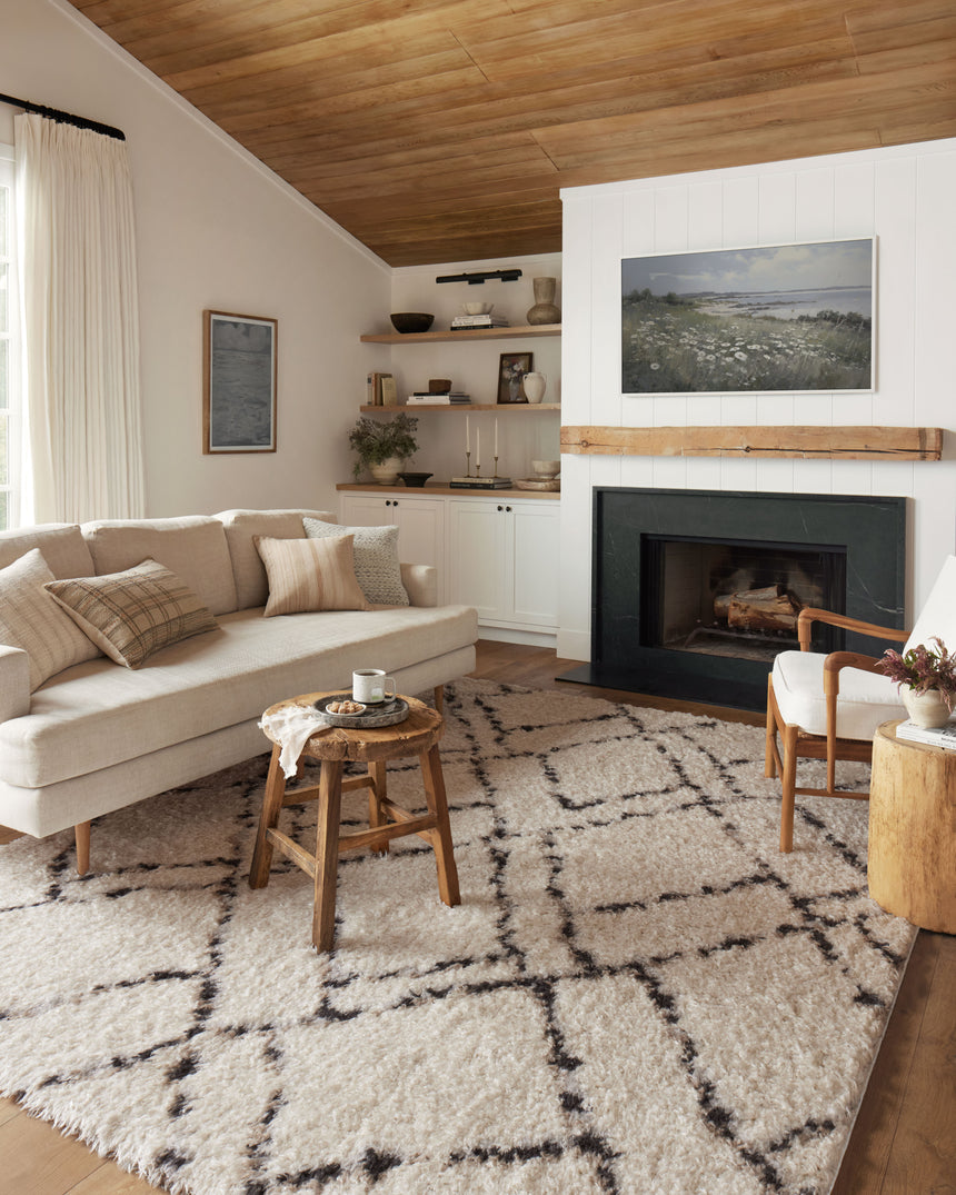 Amira Rug 02 | Ivory / Bark