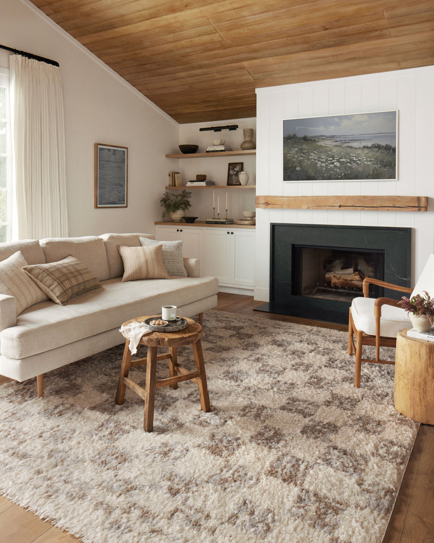 Amira Rug 05 | Ivory / Pebble