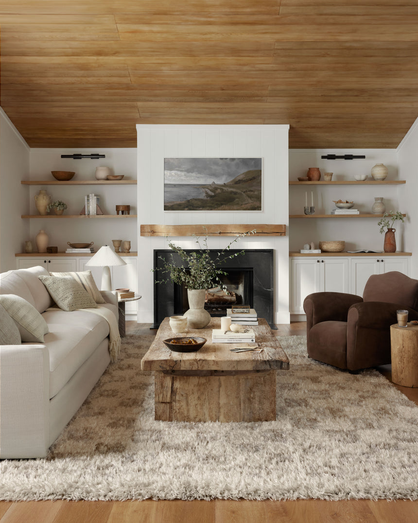 Amira Rug 05 | Ivory / Pebble