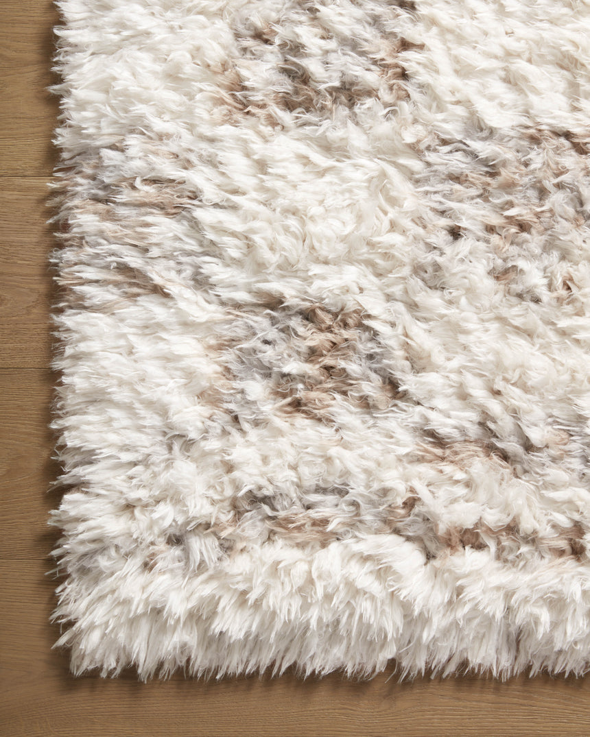 Amira Rug 05 | Ivory / Pebble