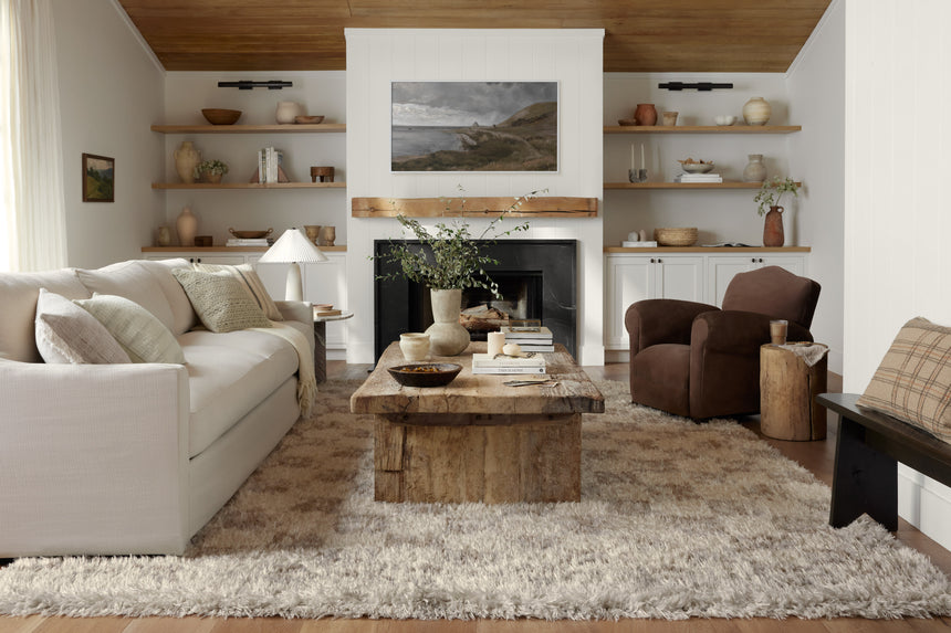 Amira Rug 05 | Ivory / Pebble